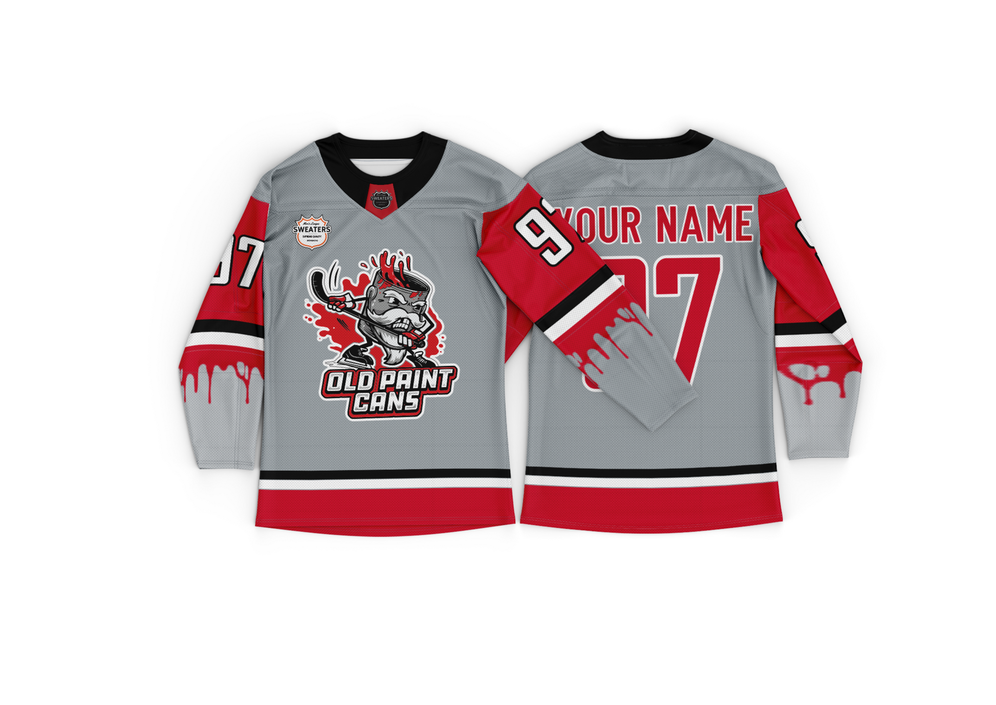 Hockey on sale jersey sweater